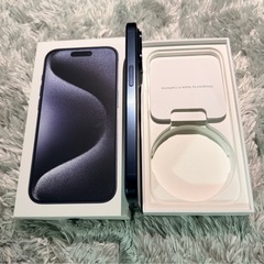 iPhone15Pro 256GB　ブルーチタニウムの画像