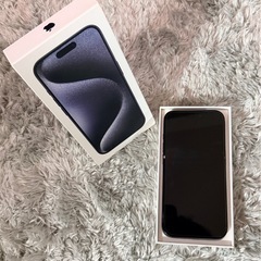 iPhone15Pro 256GB　ブルーチタニウムの画像