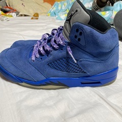 AIR JORDAN 5 RETRO GAME ROYAL/BLACKの画像