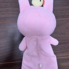 うさぎのパペット人形の画像