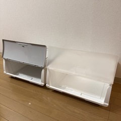 収納ケース　ニトリ　Nフラッテ　2個セット　の画像