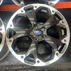 SUBARU スバル XV 純正ホイール 17インチ 4本 7J5HPCD100+55 レガシィアウトバック/フォレスターにも　(SHG024)の画像