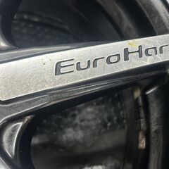 ENKEI EuroHart エンケイ ユーロハート 17インチ 4本 7J5HPCD100+50 ブラポリ 6スポーク プリウス レガシィ インプレッサ等　(SHF020)の画像