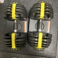 インクラインベンチ&可変式ダンベルの画像