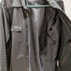 レザー　本革　ジャケットの画像