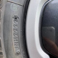 【お取引決まりました】BRIDGESTONE タイヤホイールセット　冬タイヤ　145/80R12 22年製　4本　の画像