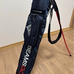 BEAMS GOLF セルフスタンド ネイビーの画像