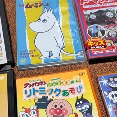 子供用DVD アンパンマン　トーマス　ドラえもん　の画像