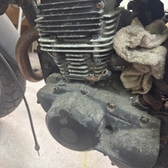 tw200 2JL レストアベースの画像