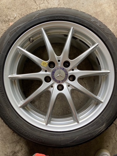 TOYO 225/45R17 23年製　夏タイヤ　タイヤホイールセット　4本　メルセデスベンツ