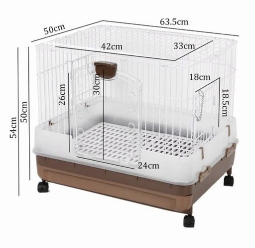 売れした。うさぎケージ小動物ケージ♡新品