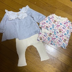 お話中　
80サイズ　秋冬服 9着の画像