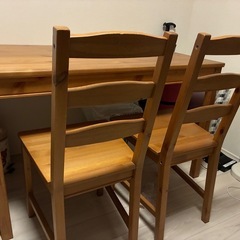 IKEA ダイニングテーブル＆チェア
セットの画像