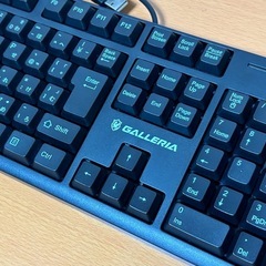 パソコンキーボード ガレリア GALLERIAの画像
