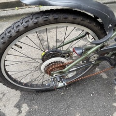 子供用自転車　ジープ　22インチ6段変装の画像