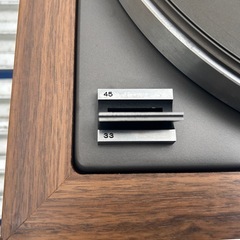 【動作未確認】SONY PS-5100 ステレオ レコードプレーヤー ヴィンテージ品 木目調キャビネット付き ソニーレトロ昭和家電 ジャンクの画像