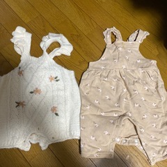 お話中　女の子秋冬服　70サイズ2着80サイズ6着の画像