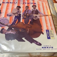シングルレコード5点。の画像