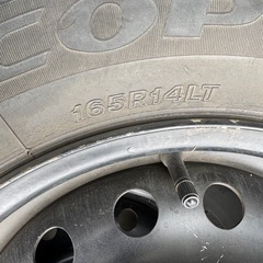 タイヤ ホイールセット 165 R14LTの画像