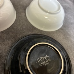 HOYA ストーン　クープ皿と他　まとめて5枚の画像