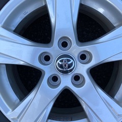 【お取引決まりました】DUNLOP 215/65R16 22年製　冬タイヤ　バリ山　タイヤホイールセット　4本の画像