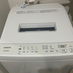 日立2024年製洗濯機（7kg）の画像