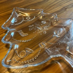 クリスマスツリー型　大皿の画像