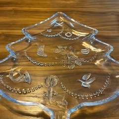 クリスマスツリー型　大皿の画像