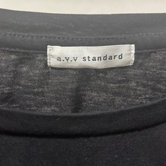 a.v.v standard ブラック Tシャツ Mサイズの画像