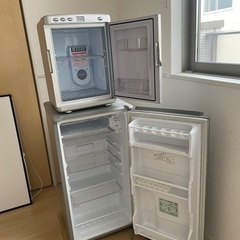 冷蔵庫2点格安でお譲りしますの画像