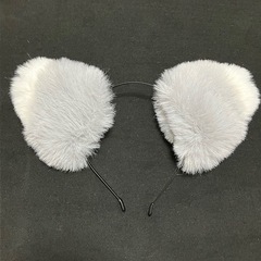 もふもふ 狐の耳+お面の画像