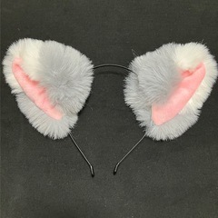 もふもふ 狐の耳+お面の画像
