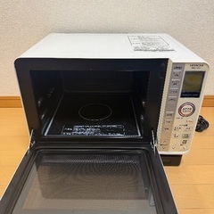 日立 MRO-MS7 オーブン電子レンジ 22L ホワイト HITACHIの画像