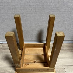 飛騨のヒノキ　椅子　2個の画像