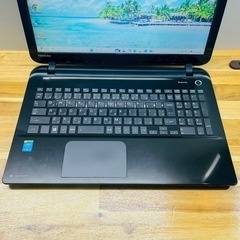 【超お買い得】新品SSD ノートパソコン dynabook/ ブラック Windows11 メモリ8GB SSD256GB 15.6型 DVD カメラ Bluetooth Wi-Fi テンキー の画像