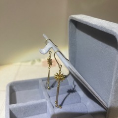 24 K純金 ピヤス.イヤリング（新品）の画像