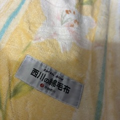 西川の毛布の画像