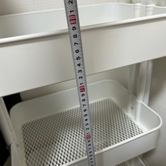 キャスター ラック 
ホワイトの画像