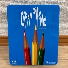色鉛筆18本の画像