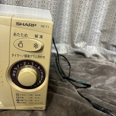 シャープ　電子レンジ　ジャンク品　の画像