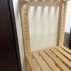 ニトリ　棚　木製の画像