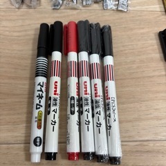 油性ペン&サインペン&無印ペン21本セットの画像
