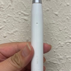 スマイルコスメティック ソニックウェーブクリーナー電動音波ハブラシ　本体+未使用舌クリーナーの画像