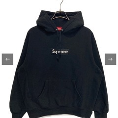 シュプリームボックスロゴパーカー黒L正規品探してます