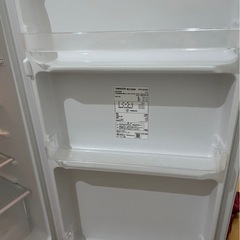 単身用　冷蔵庫　92リットル　引き渡　28日の画像
