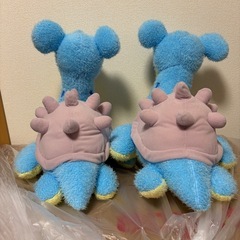 ラプラス ふわふわ ぬいぐるみ2体の画像