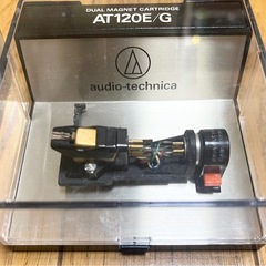 破格【使用品⁇】レコード オーディオテクニカ カートリッジ AT120E/Gの画像