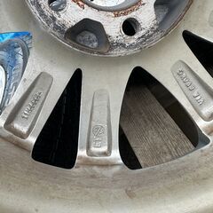 ホンダ　フィット　純正ホイール　スタッドレスタイヤセット　185/60R15　ダンロップ製　ウィンターマックス　バリ溝の画像