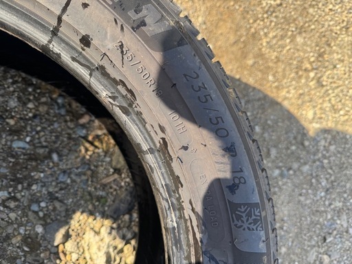 ミシュラン冬タイヤ235/50R18