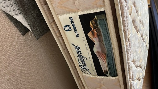 シモンズ beautyrest ダブル マットレス